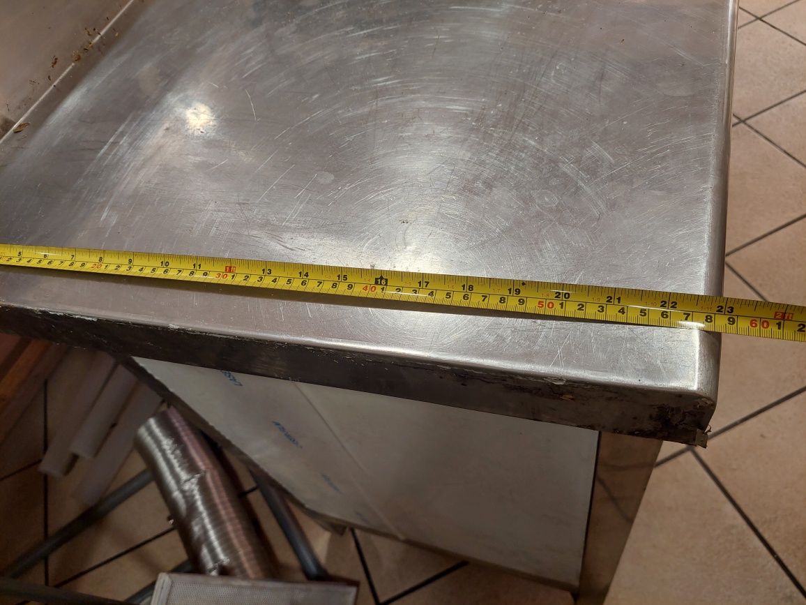 Bancada em Inox usada como nova