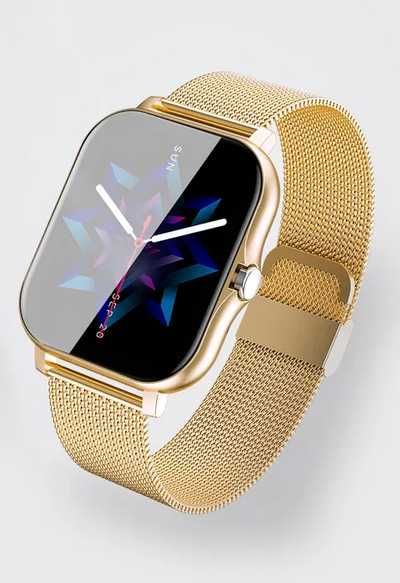 Złoty pasek do najtańszego chińskiego smartwatch 20mm