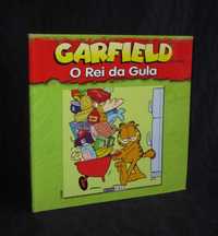 Livro BD Garfield O Rei da Gula Jim Davies