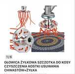 Glowica zylkowa do czyszenia  kostki