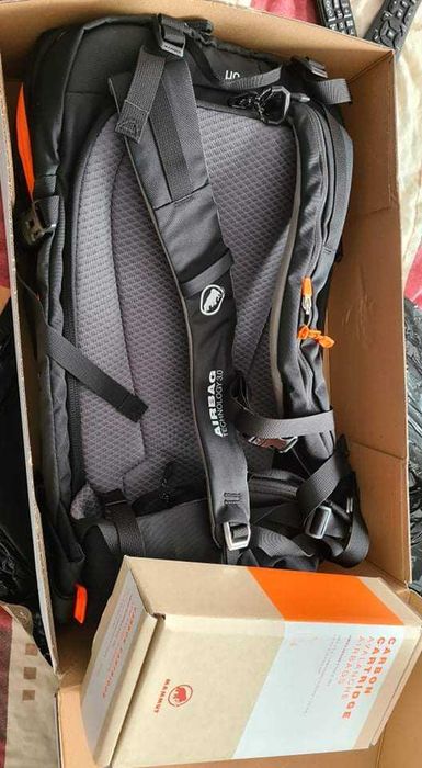 Plecak lawinowy Mammut Pro X Removable 3.0 35l + butla karbon
