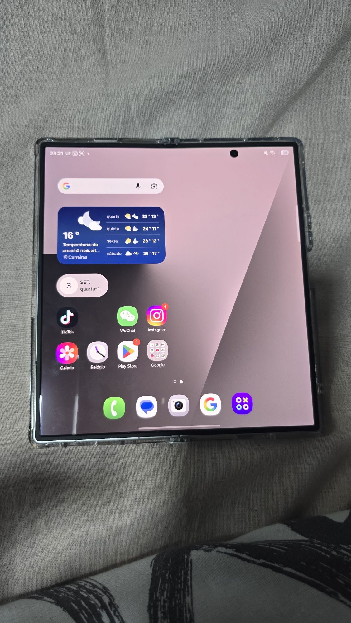Samsung Galaxy Z Fold 7 256GB- como novo!