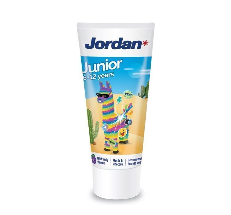 Jordan Junior Pasta Do Zębów Dla Dzieci 6-12 Lat 50Ml (P1)