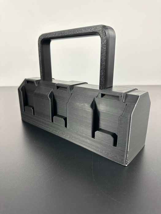 Koszyk na 6 akumulatorów kompatybilny z Parkside X20V | AnKacreation3D