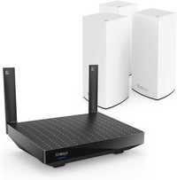 System mesh Wi-Fi 6 Linksys + 3 węzły AX3000 AX5400