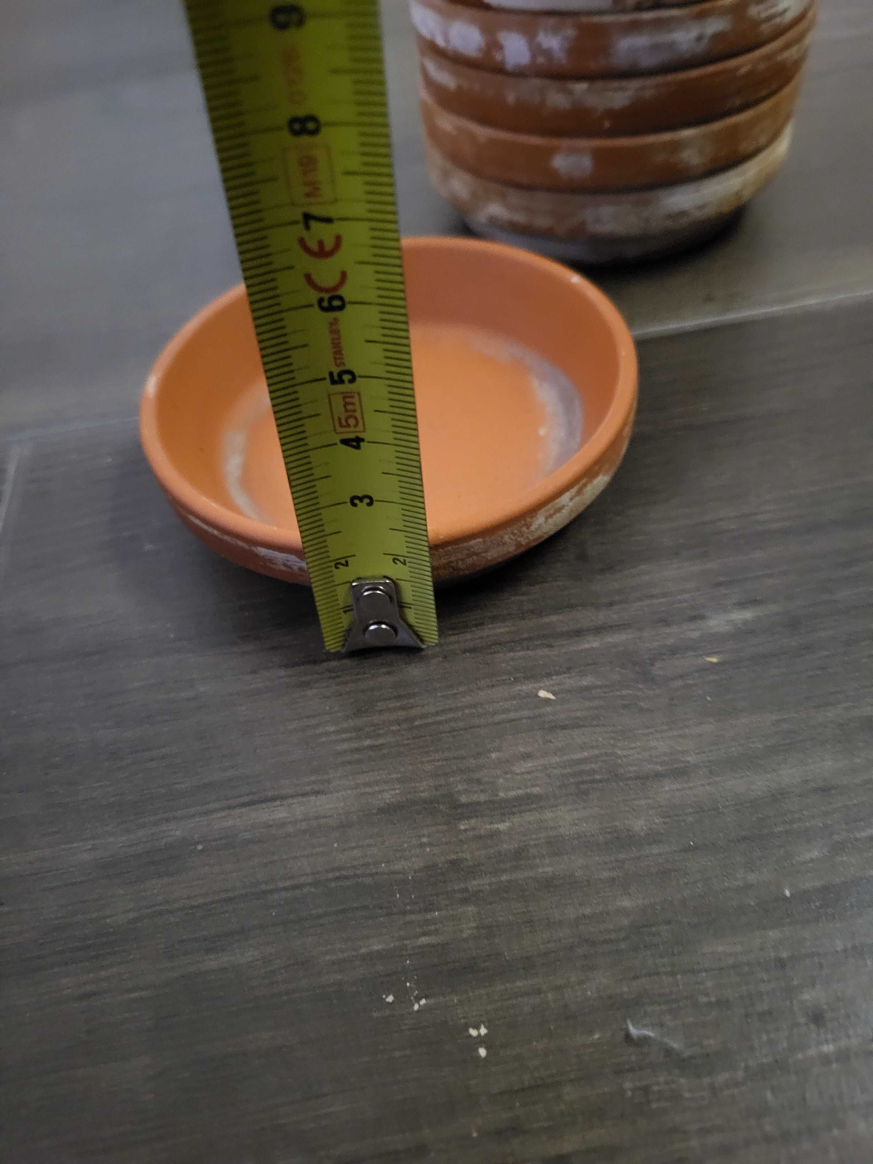 Podstawka terakotowa pod doniczkę 8cm