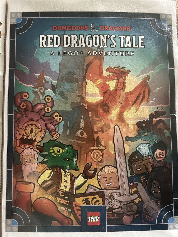 zestaw Lego® Dungeons & Dragons: Opowieść czerwonego smoka (21348)