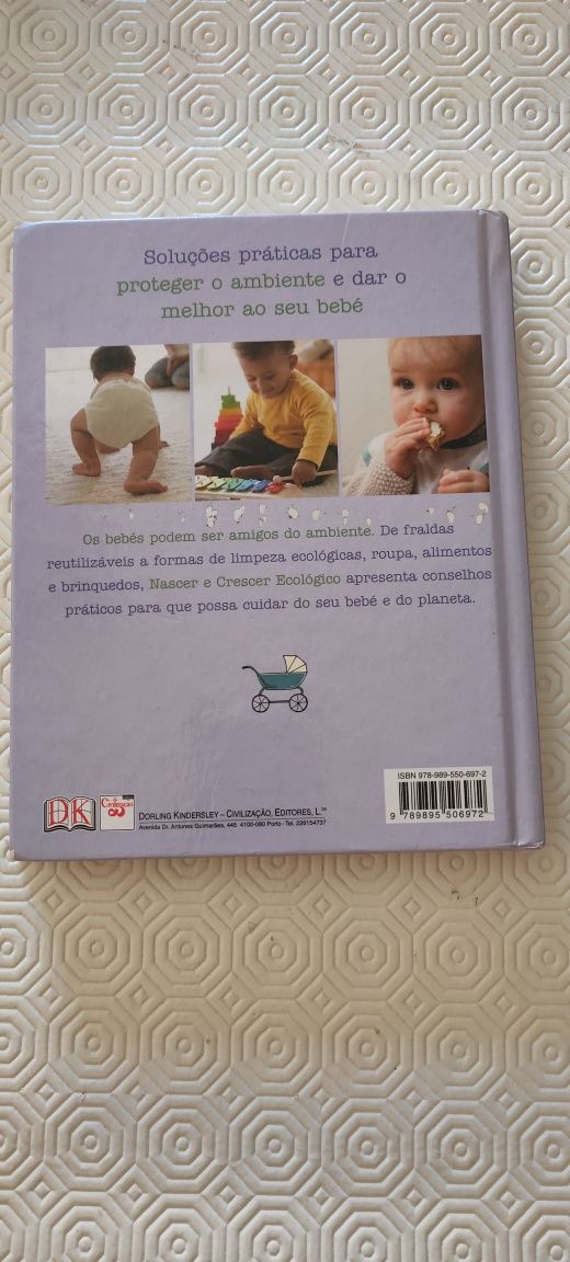 Livro de nascer e crescer ecológico