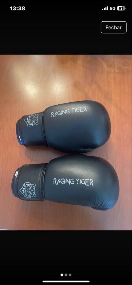 Luvas de boxe (couro)