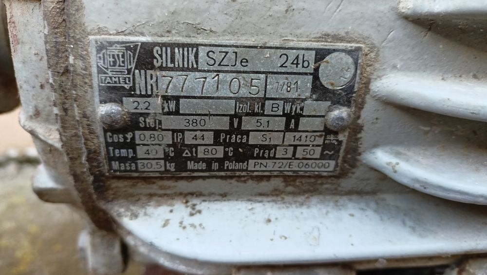 Silnik elektryczny 2,2 kv