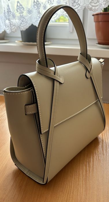 Nowa torebka kuferek Borse In Pelle Made In Italy
