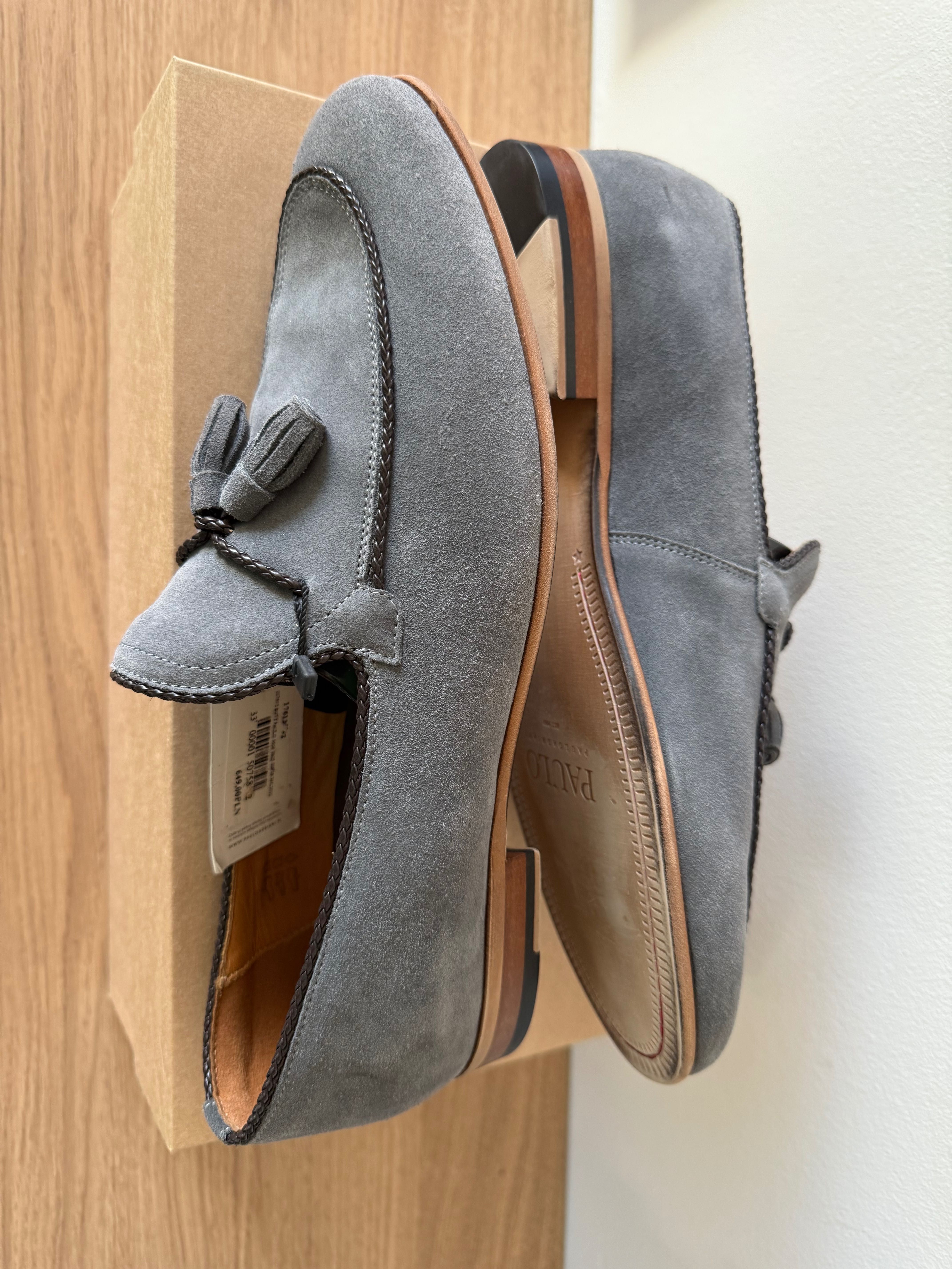 Buty mokasyny Pauloadriani szare 42
