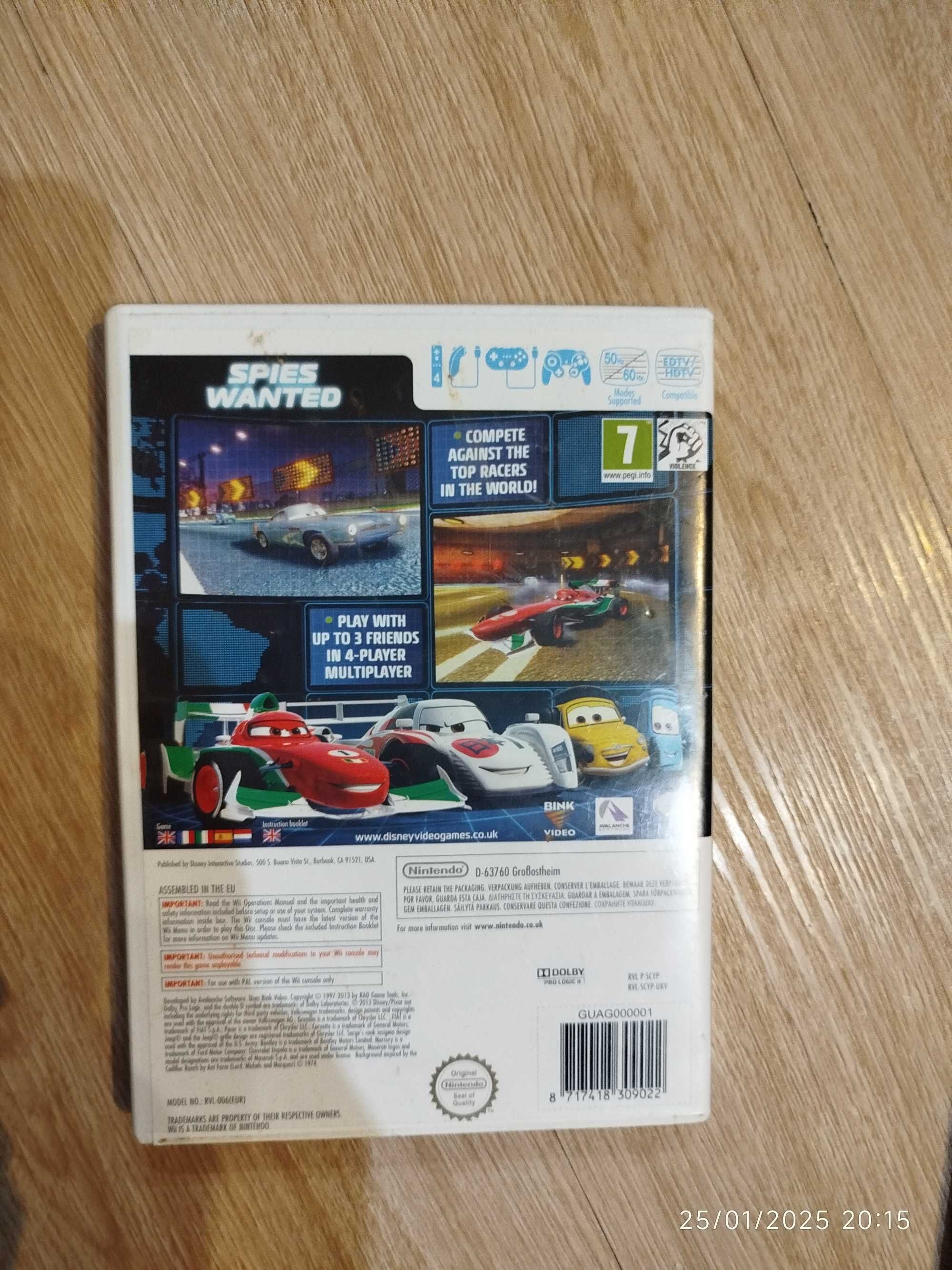 Cars 2 jogo nintendo Wii