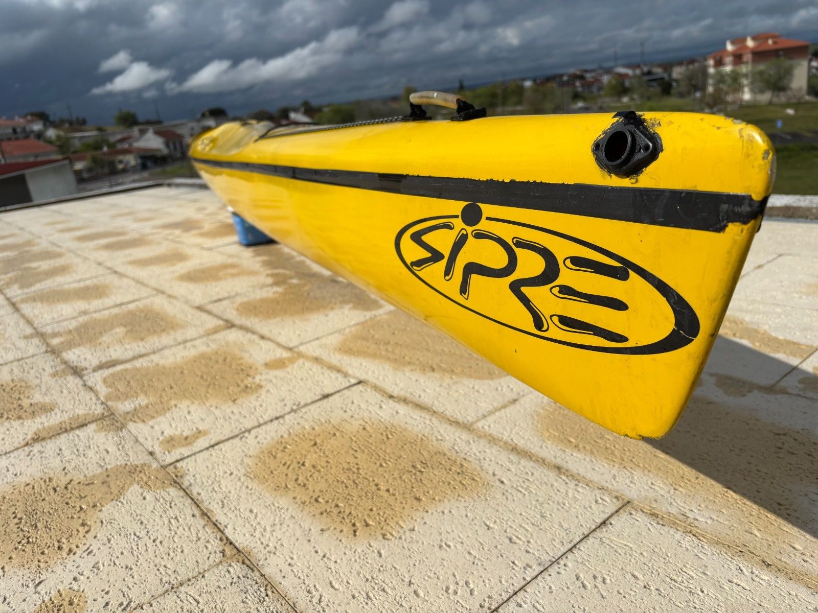 Kayak para libertar espaço