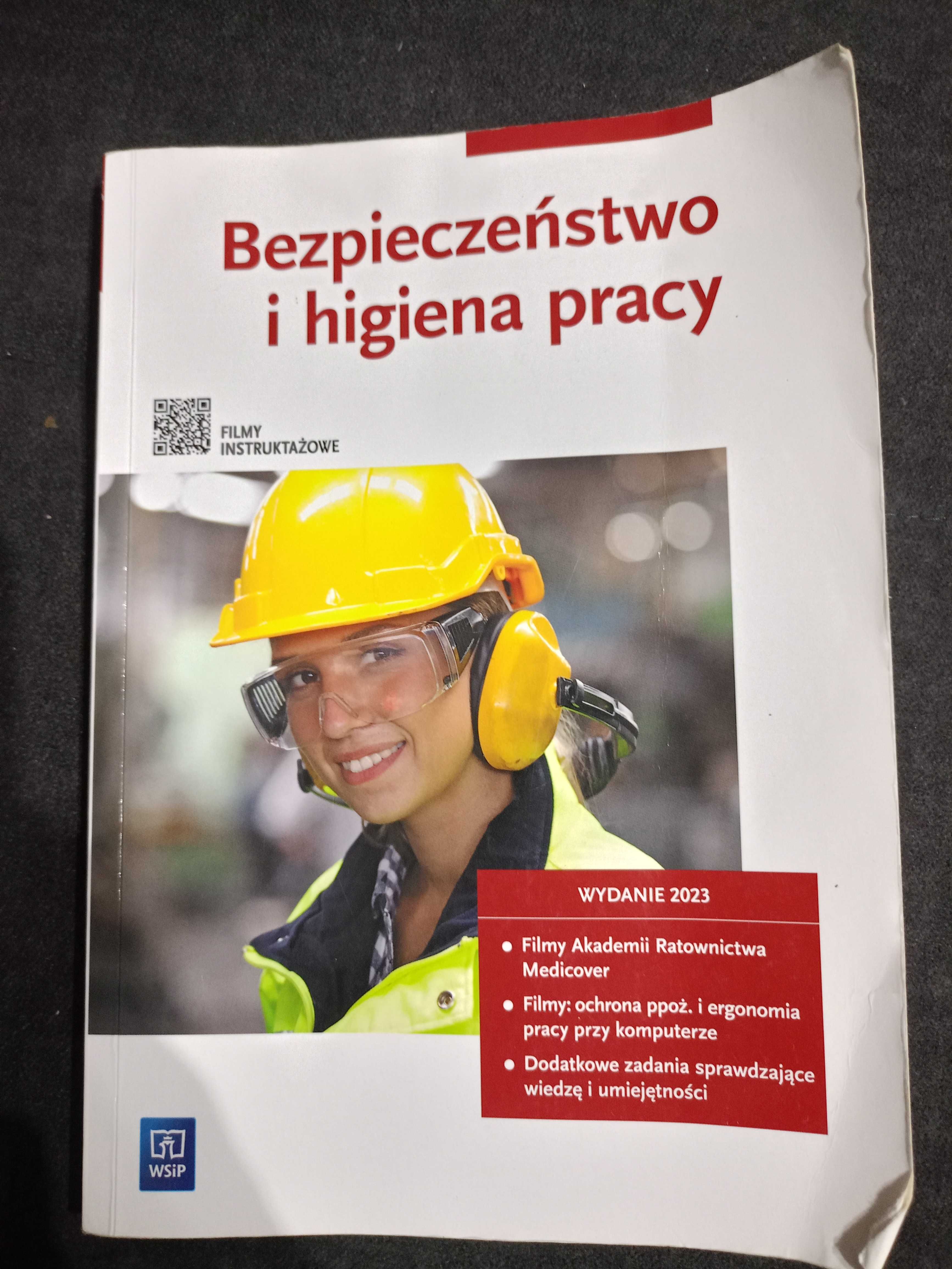Podręcznik Bezpieczeństwo i higiena pracy WSiP wydanie 2023