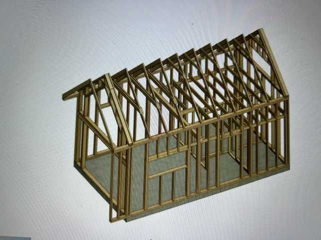 Wybudujemy Domek całoroczny 35m2 + 20m2 antresola, cena z materiałami.