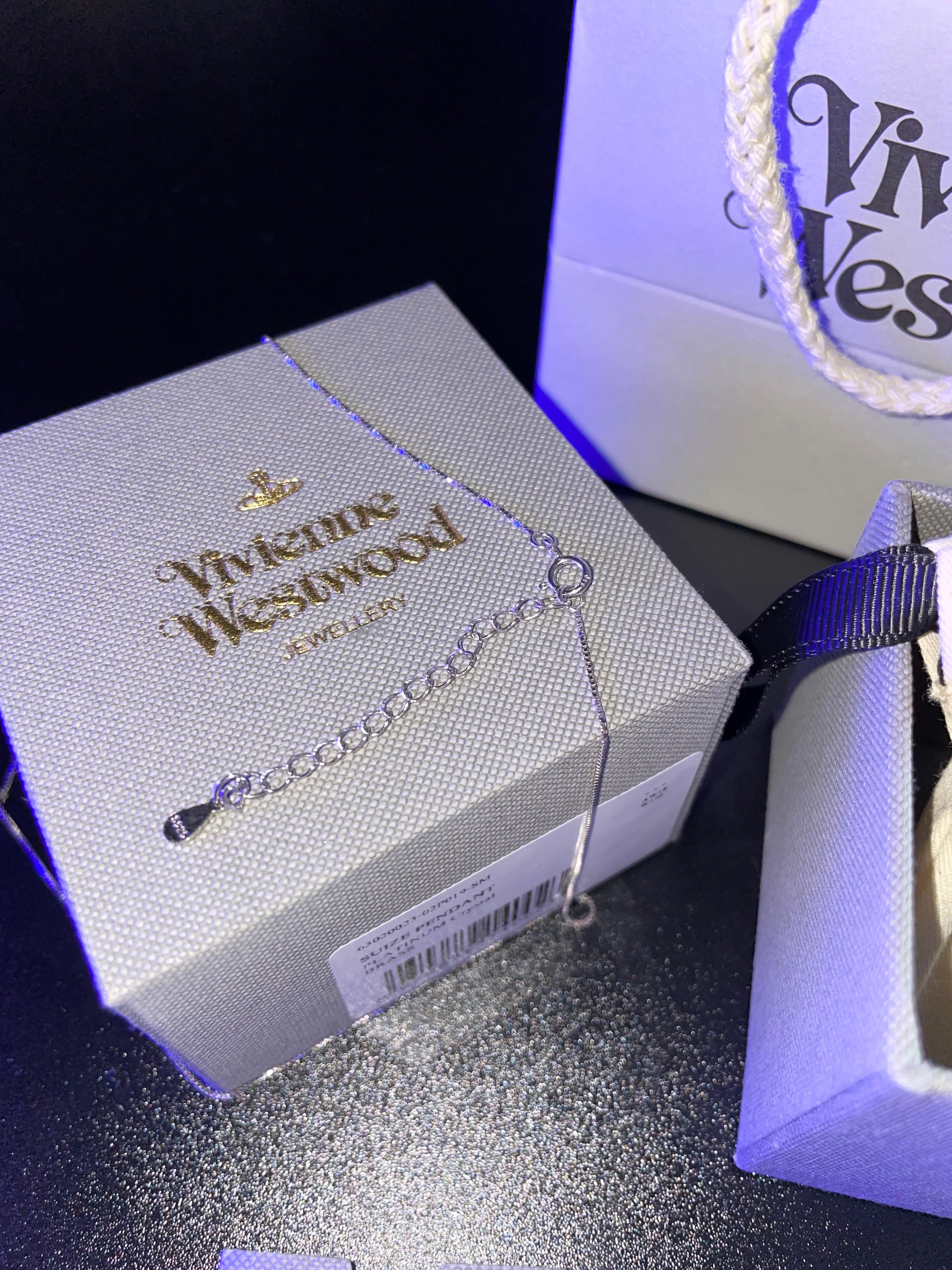 ОРИГІНАЛ Vivienne Westwood SUZIE pendant Подвеска Ожерелье сережки