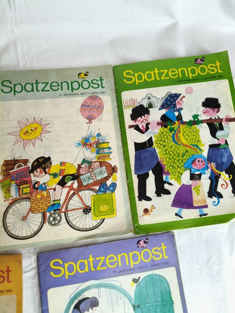 Stare czasopisma dla dzieci po niemiecku spatzenpost 41