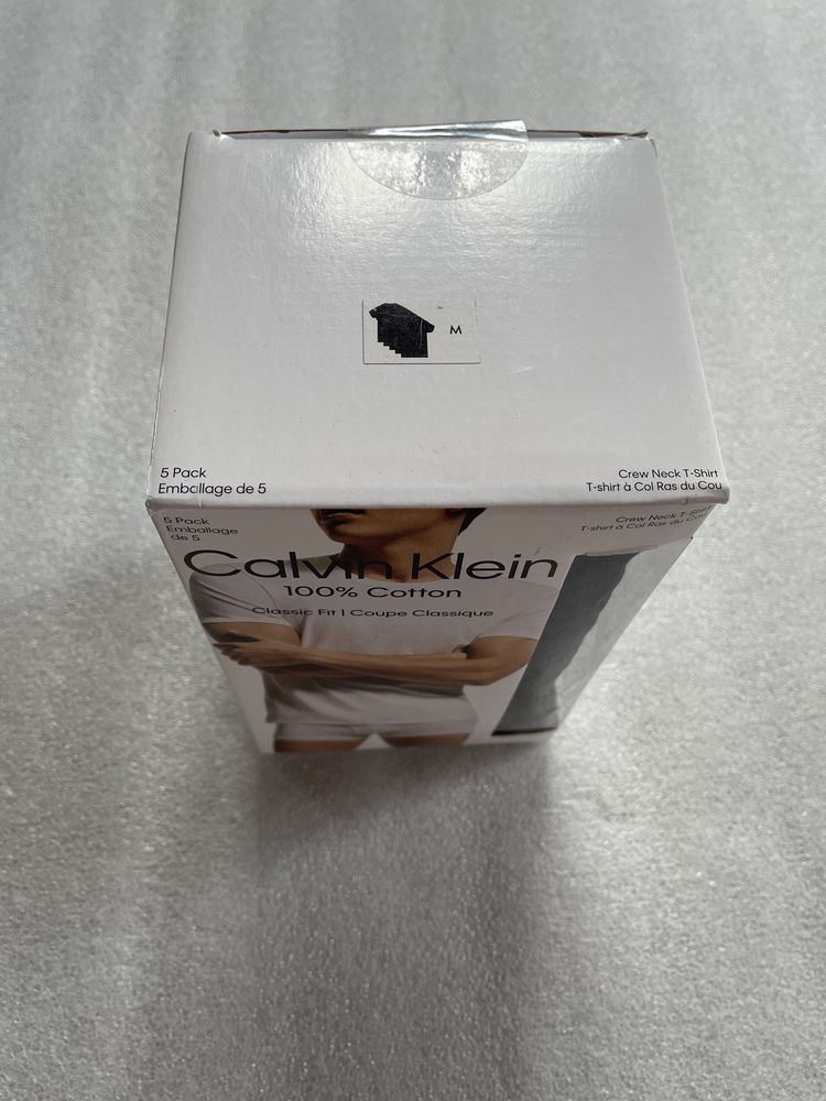 Новый набор calvin klein футболки (ck 5-pack black) с Америки M,L