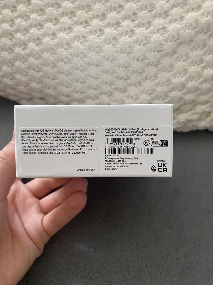 słuchawki airpods pro 2 generacji