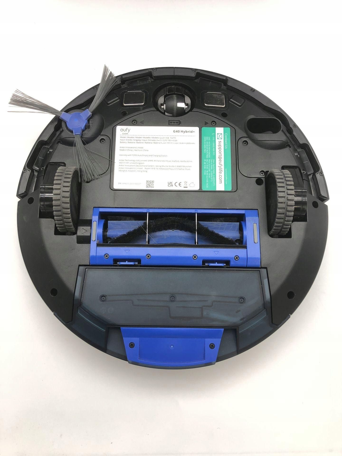 Robot sprzątający eufy G40 Hybrid+ z mopem, 2500Pa, WiFi, czarny