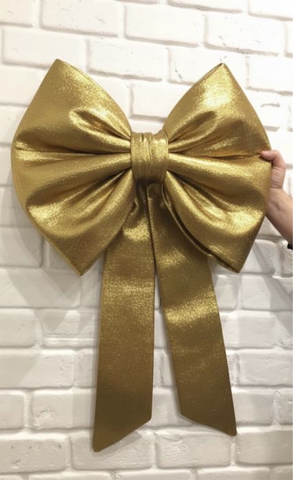 Бант для новогоднего декора