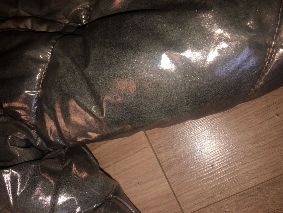 kurtka złota puffer H&M 38/M