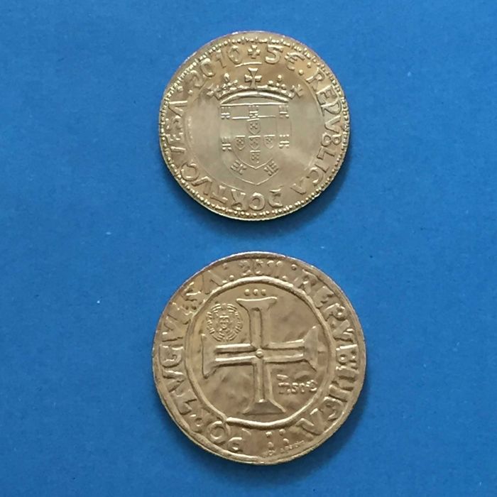 5€ 2010 O Justo de D. João II+7,50€ 2011 O Português de D. Manuel I