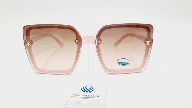Nowe Damskie Okulary przeciwsłoneczne różowe
