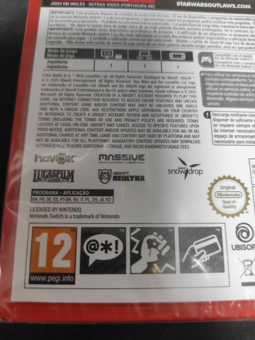 Na Lewara Gra Nintendo Switch 2 Star Wars Outlaws Gold Edition