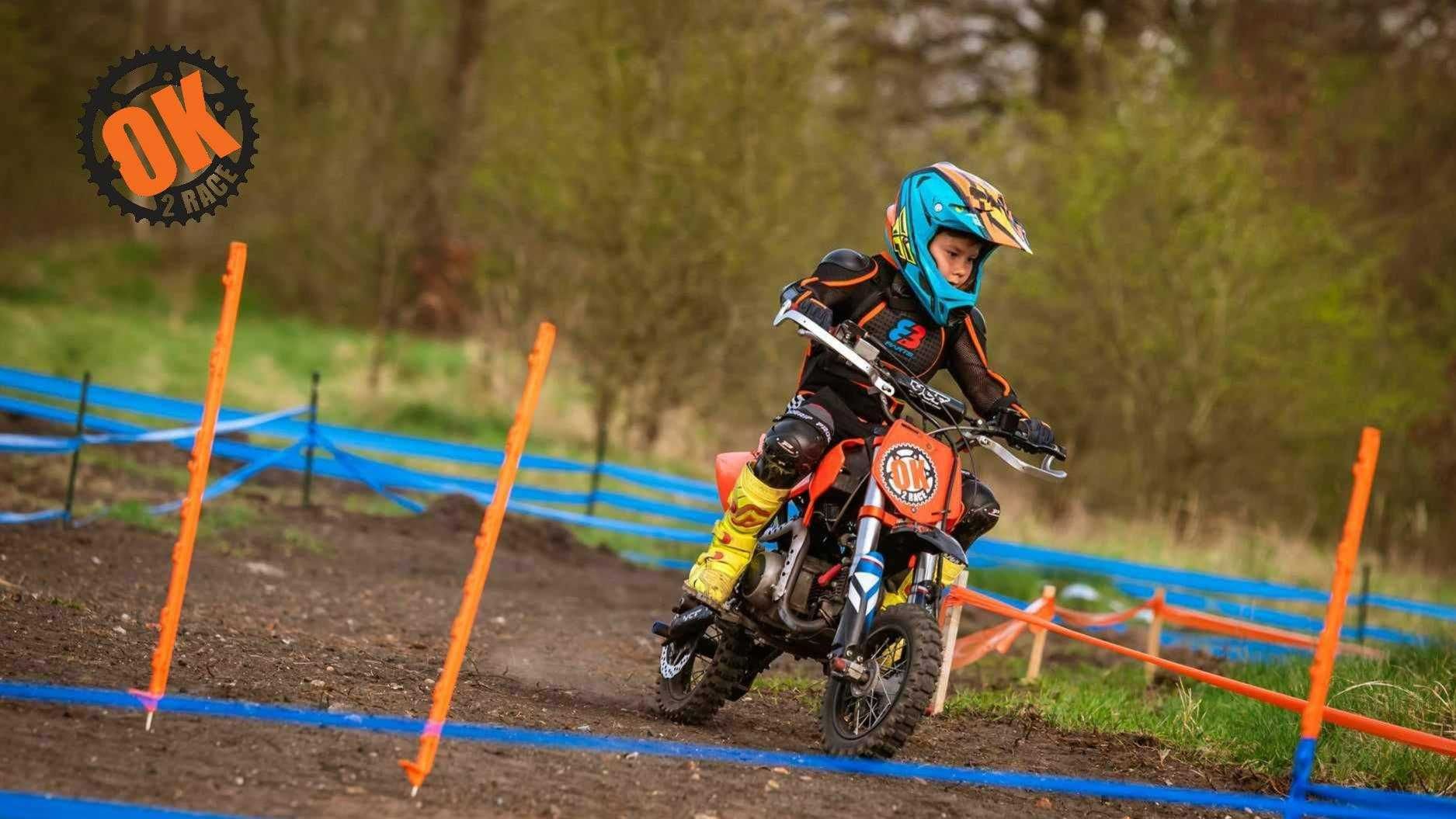 Wynajem MRF eDIRT pitbike offroad  szkolenia - OK2Race MRF YCF