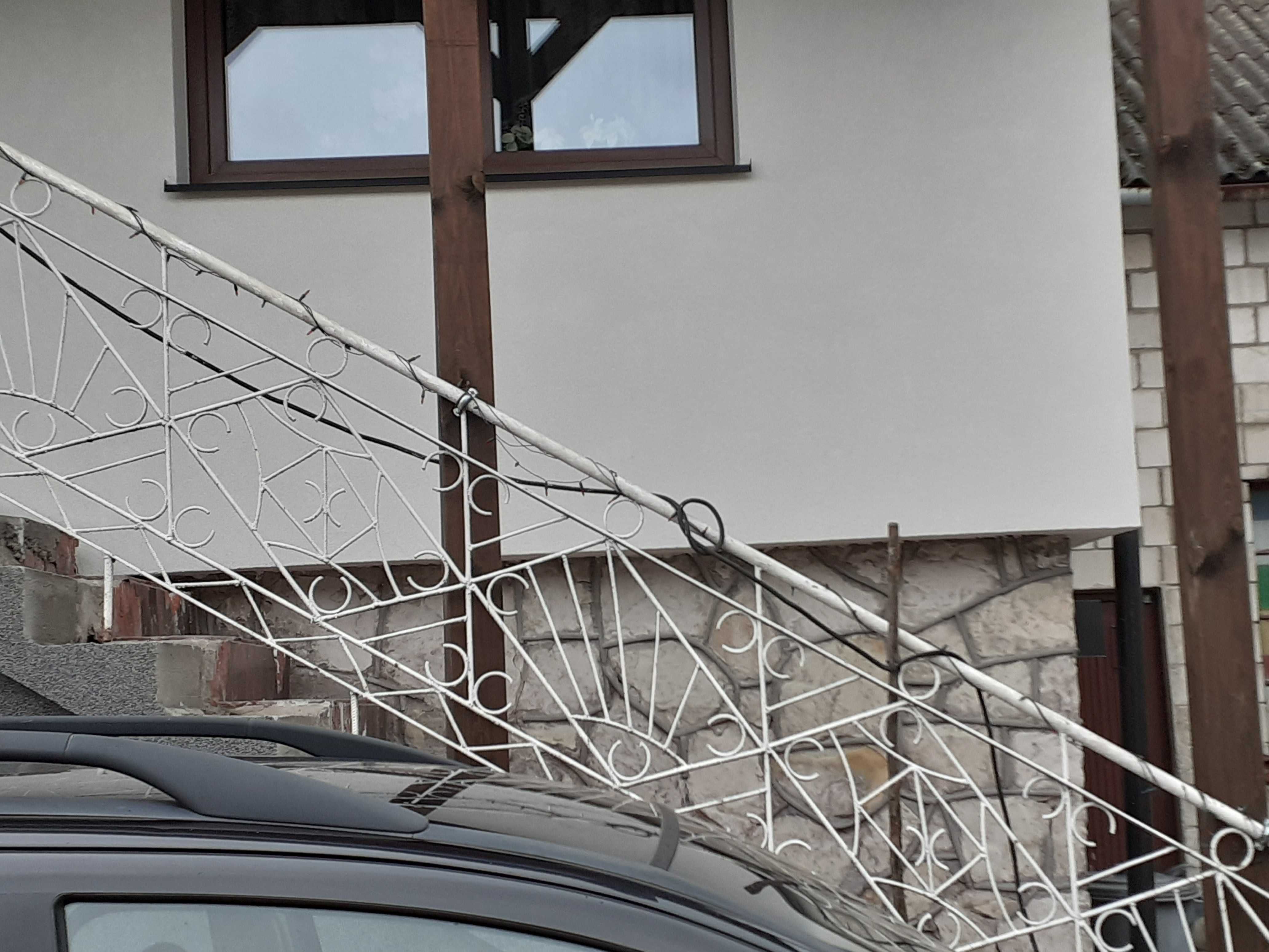 BALUSTRADA BARIERKA NA BALKON KOLOR Biały Długość całej ok.20mb stan d