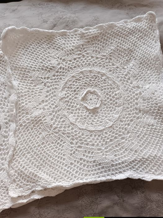 Capas de almofadas crochê