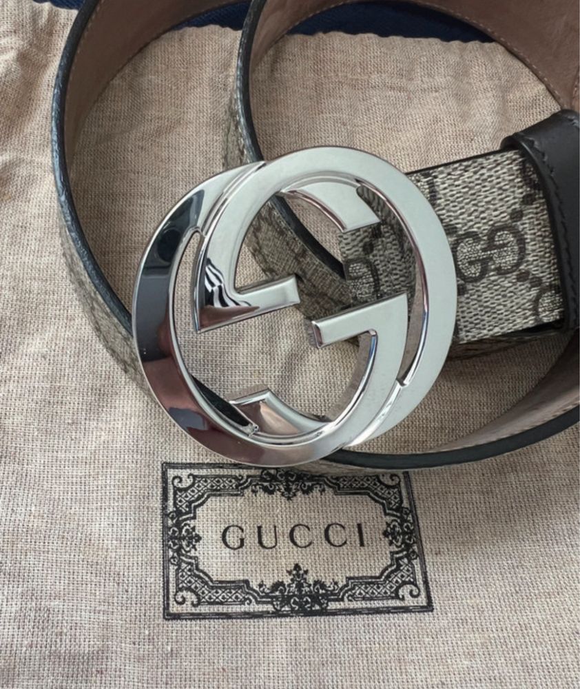 Pasek gucci supreme