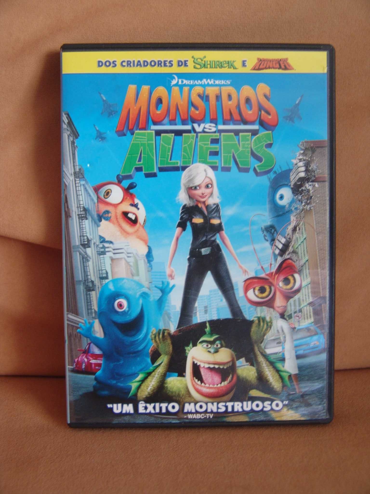 Dvd - Montros vs Aliens