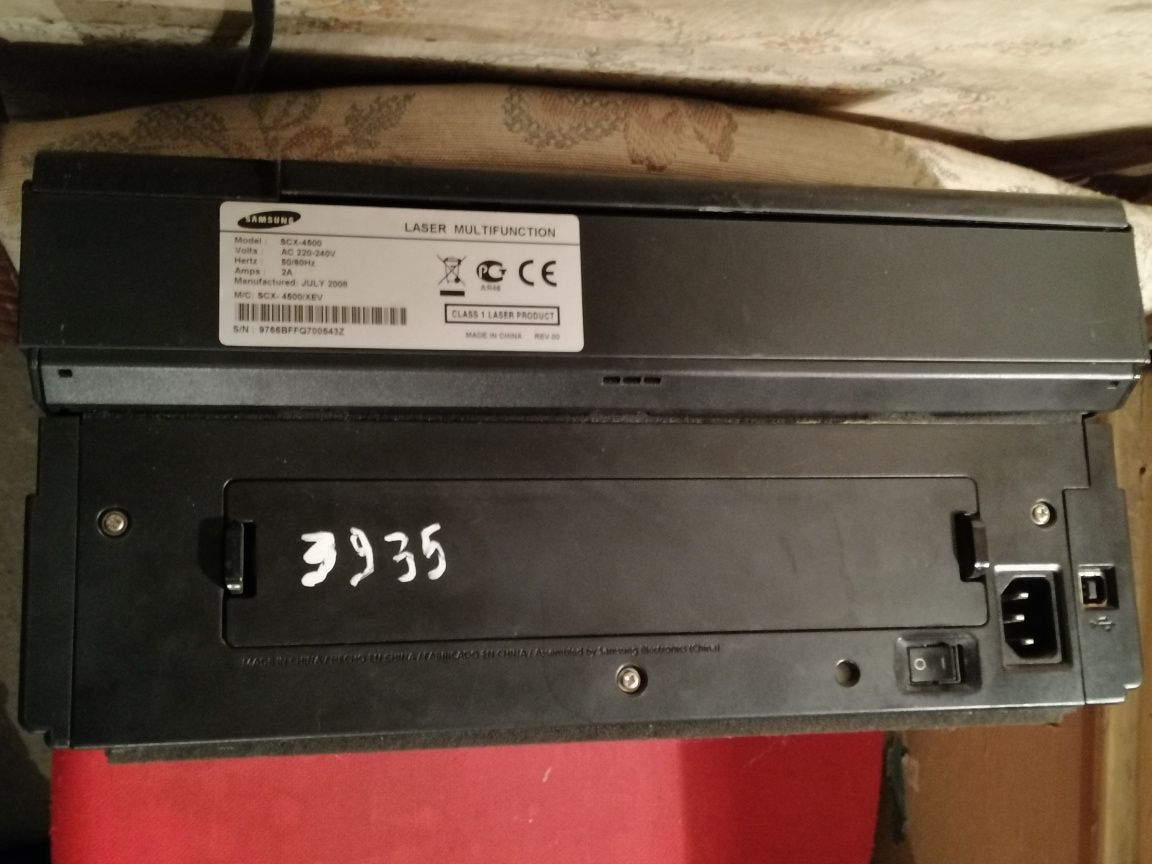 МФУ 3 в 1. Лазернай принтер, сканер, копир Samsung scx-4500