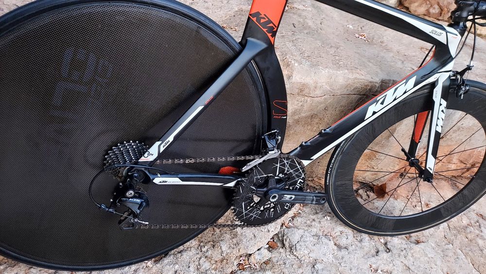 Rodas Lenticulares carbono