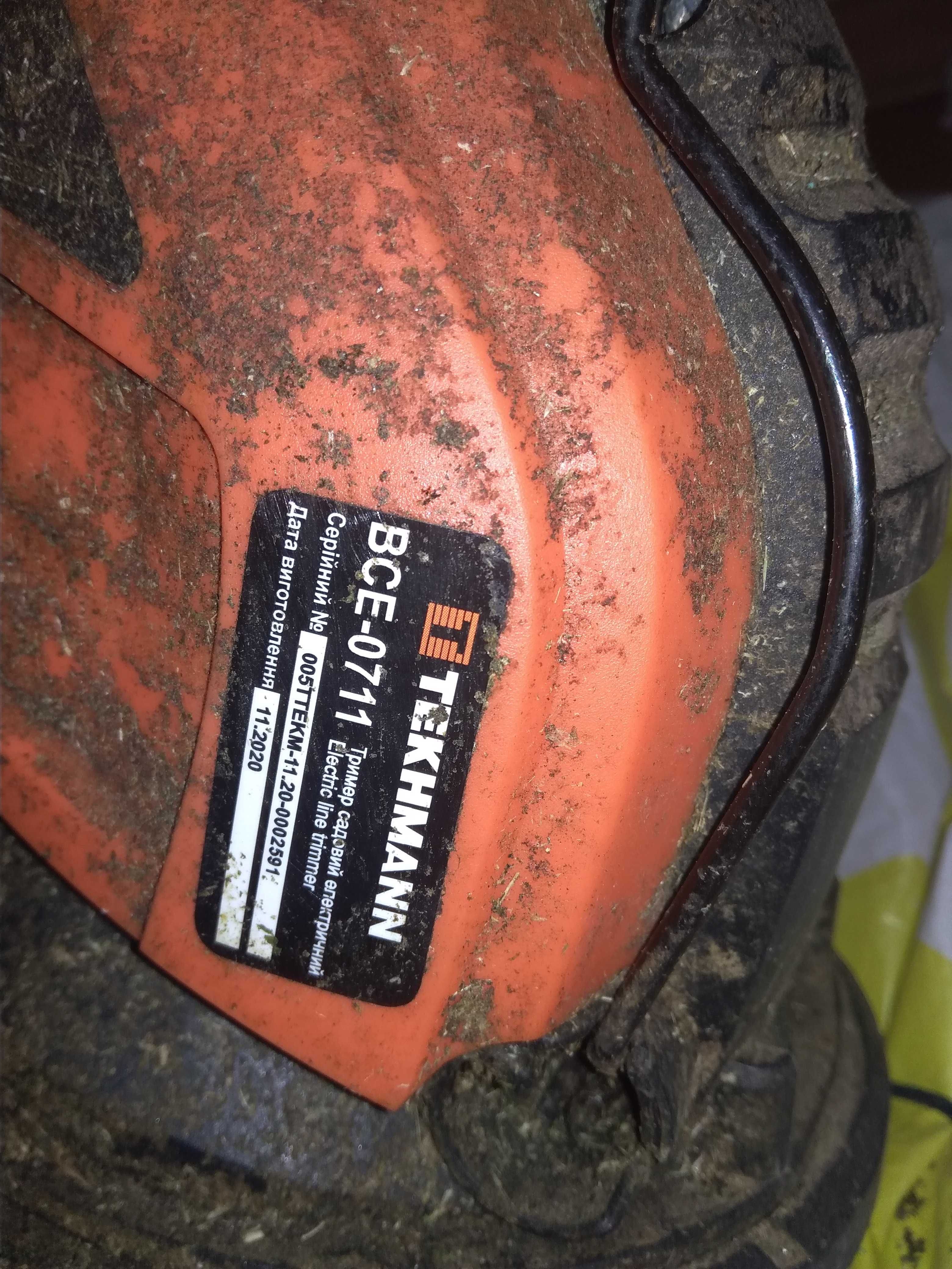 Продам электрокосу Tekmann не рабочую