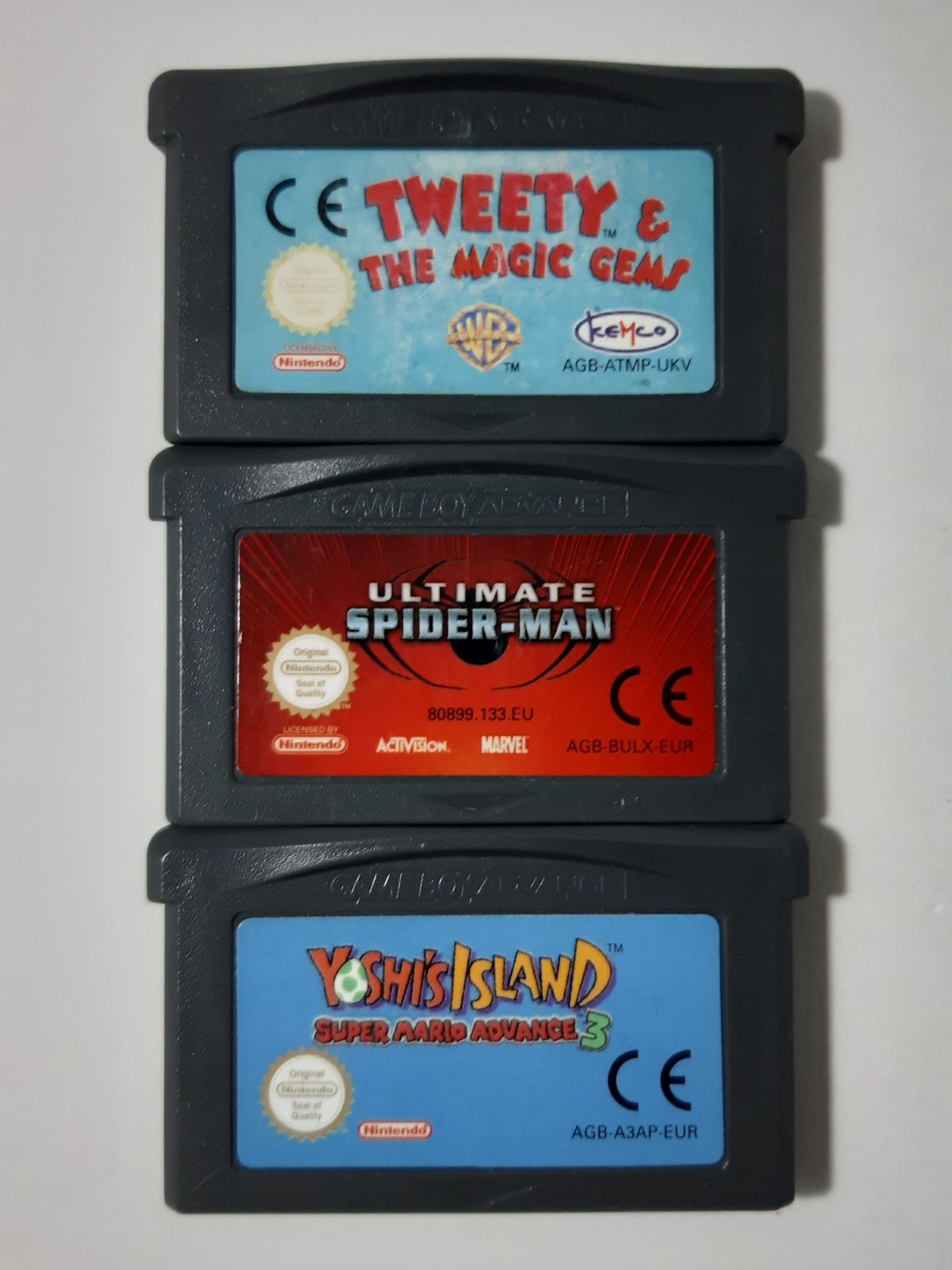 Jogos Game Boy Advance / GBA (Cartuchos Nintendo)