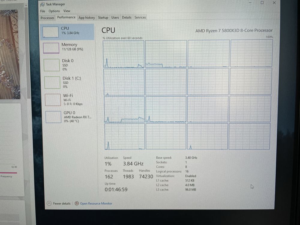 Komputer stacjonarny 7900xtx 5800x3d 64Gb 1Tb B550 Wi-Fi