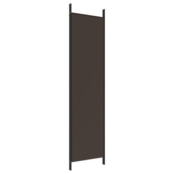 Parawan 3-panelowy Vidaxl Brązowy 150x200 cm Tkanina