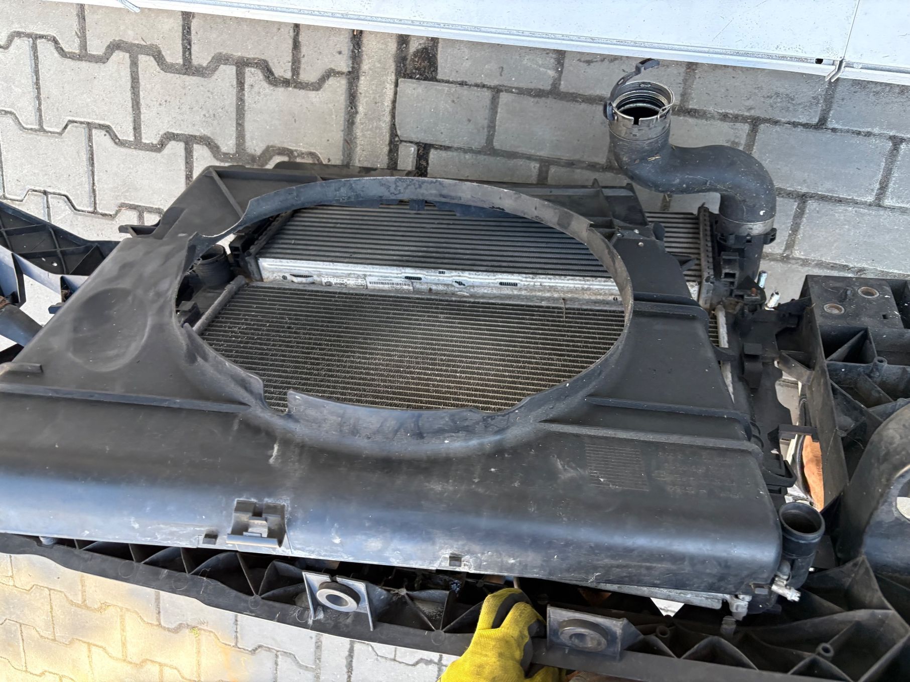 KOMPLETNY PRZÓD MERCEDES SPRINTER 906 ZDERZAK LAMPY EU MASKA BŁOTNIKI PAS 2,2cdi
