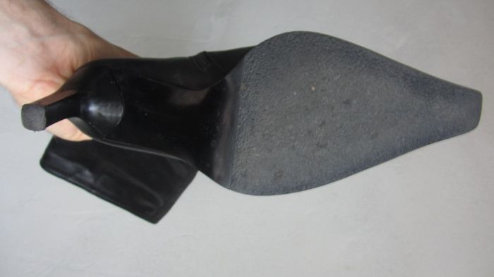 Сапоги женские кожа на каблуке размер 38 в хорошем состоянии