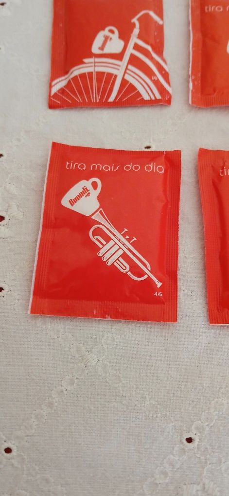 Pacotes de açúcar Buondi, série completa