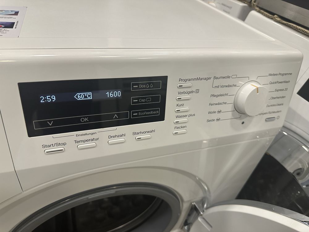 Комплект Miele :WKH 131 WPS + TKB 550 WP(Німеччина)8кг.Стан.Супер ціна