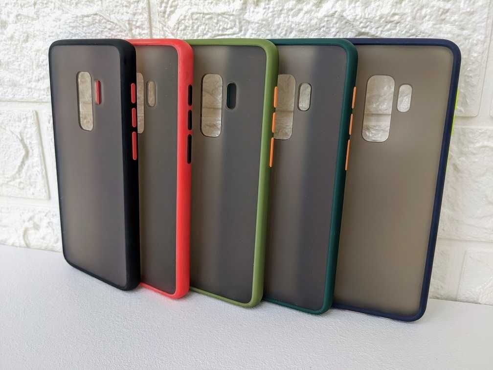 Противоударный s9 Matte color s8 матовый чехол Samsung Galaxy s10 plus