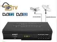 комбиресивер "KOQIT" спутник-эфир DVB-S2+DVB-T2+IPTV