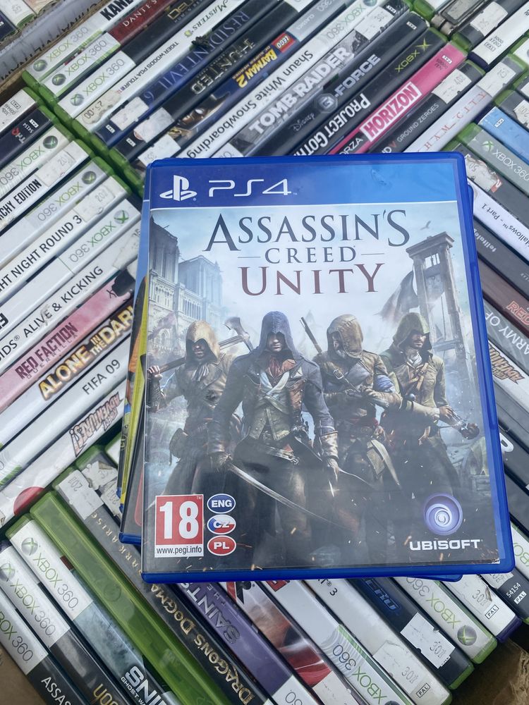 Gra Assassin's Creed Unity PS4 PS5 Sony Play Station pudełkowa PL