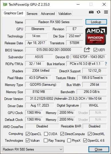 Komputer stacjonarny Intel i7-4770k 4,2GHz | RX 580 8GB | 16GB | NVMe