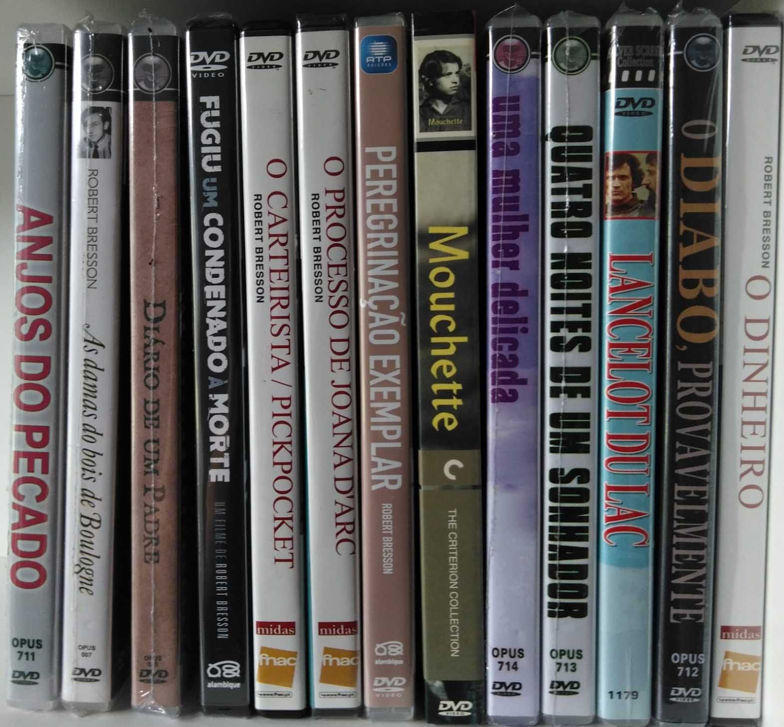 DVDs de filmes de Robert Bresson